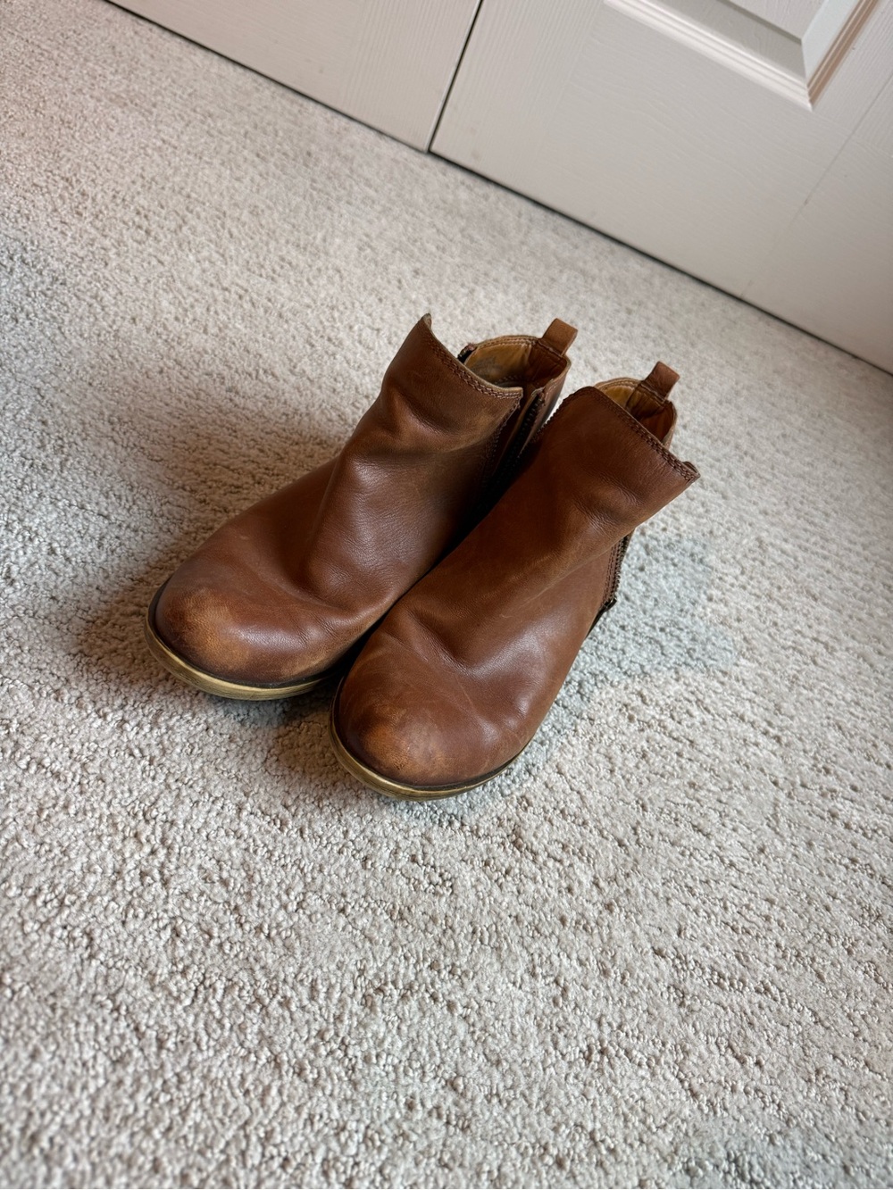 Brown Leather women’s Ankle Boots